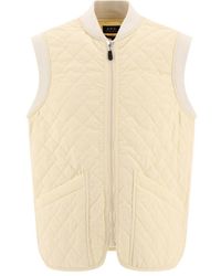 A.P.C. - Quilted Zipped Vest - Lyst