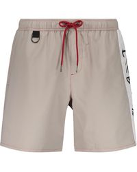 Iceberg - Logo Panel Swim Shorts - Lyst
