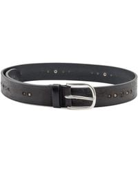 Orciani - Stud-Embellished Floral-Pattern Belt - Lyst