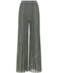 Missoni - Sequin-Embellished Striped Palazzo Pants - Lyst