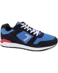 EA7 - Logo Lace Up Casual Sports Shoes - Lyst