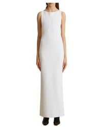 KHAITE - The Evelyn Maxi Dress - Lyst