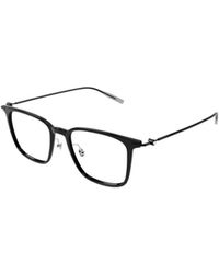 Montblanc - Eyewear Square Frame Glasses - Lyst