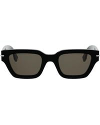 Fendi - Eyewear	Square Frame Sunglasses - Lyst