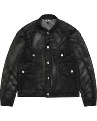 Comme des Garçons - Long-Sleeved Mesh Jacket - Lyst