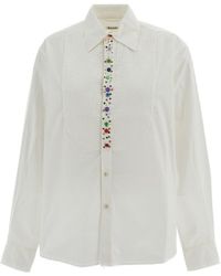 Bode - Tuxedo Shirt Button Jar - Lyst