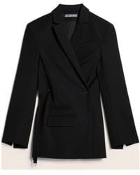 Jacquemus - Crossover Double Breasted Blazer - Lyst