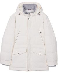 Brunello Cucinelli - Long-Sleeved Padded Jacket - Lyst
