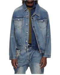 ANDERSSON BELL - Asymmetrical Layered Denim Jacket - Lyst