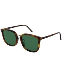 Saint Laurent - Logo Details Sunglasses - Lyst