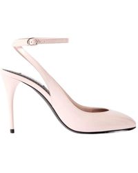 Alaïa - Round Toe High Heel Sandals - Lyst