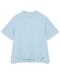 Stella McCartney - Jersey Crewneck T-Shirt - Lyst