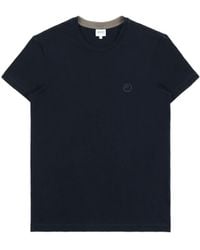 Armani Collezioni - T-Shirt With Round Neck And Short Sleeves - Lyst