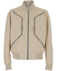 Rick Owens - Long-Sleeved Zip-Up Jacket - Lyst