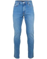 BOSS - Lightwash Slimfit Jeans - Lyst
