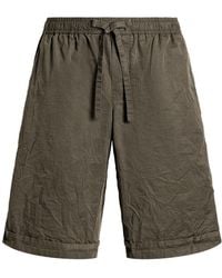 Dolce & Gabbana - Elastic Drawstring Waist Shorts - Lyst
