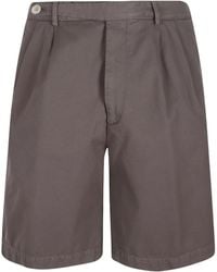 Brunello Cucinelli - Pleated Detail Shorts - Lyst