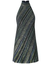 Missoni - Mini Dress With Open Back And Sequins - Lyst