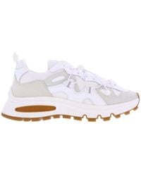 DSquared² - Lace-Up Low-Cut Casual Sneakers - Lyst