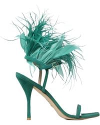 Stuart Weitzman - Logo High-Heeled Sandals - Lyst