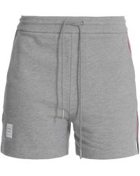Thom Browne - Rwb Striped Drawstring Shorts - Lyst