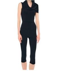 Norma Kamali - Off-Shoulder Draped Bodysuit Top - Lyst