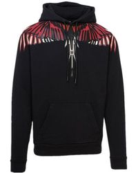 Marcelo Burlon - Geometric Wing Print Hooded Hooded Hoodie - Lyst