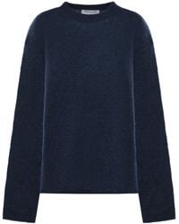 Frankie Shop - Timea Brushed-Knit Crew-Neck Sweater - Lyst