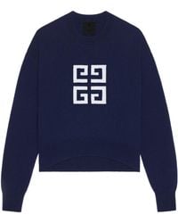Givenchy - 4G Motif Oversized Knit Jumper - Lyst