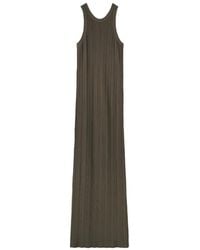 TOTEME - Ribbed-Knit Racerback Dress - Lyst