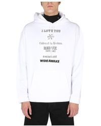 Raf Simons - Slogan Patches Hoodie - Lyst