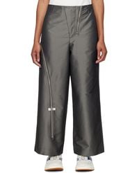Adererror - Zip Belt Loop Casual Pants - Lyst