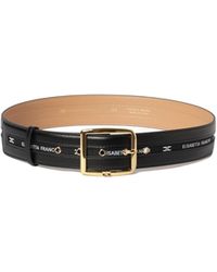 Elisabetta Franchi - Logo Detail Belt - Lyst