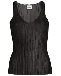 KHAITE - Val Top - Lyst
