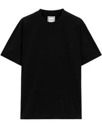 WOOYOUNGMI - Logo Patch Floral T-Shirt - Lyst
