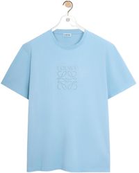 Loewe - Embroidered Logo T-Shirt - Lyst