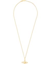 Vivienne Westwood - Orb Crystal Pendant Necklace - Lyst