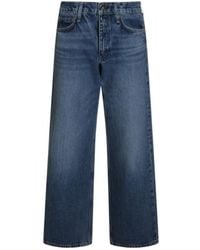 Rag & Bone - Logo Patch Straight-Leg Jeans - Lyst