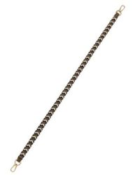 Loewe - Leather Woven Strap - Lyst