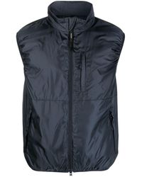 Aspesi - Jil Zip-Up Padded Gilet - Lyst