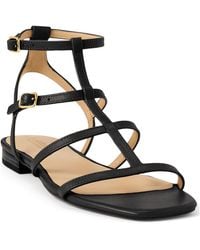 RALPH LAUREN Everley Calfskin Gladiator サンダル Everley Calfskin Gladiator Sandal