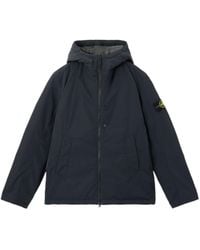 Stone Island - Padded Hooded Jacket - Lyst