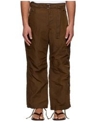Sacai - Belted Cargo Casual Pants - Lyst