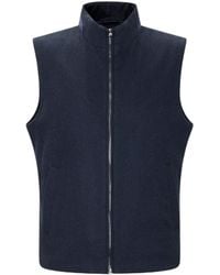 Herno - High-Necked Sleeveless Vest - Lyst