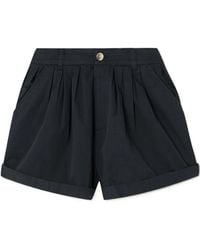 Doen - Paige Poplin Shorts - Lyst