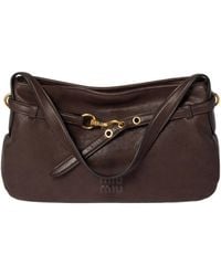 Miu Miu - Aventure Shoulder Bag - Lyst