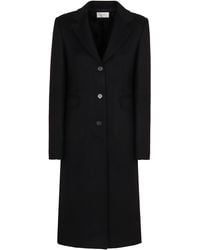 The Row - Long Single-Breasted Coat - Lyst