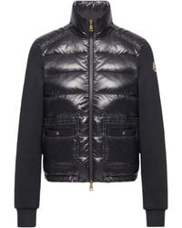 Moncler - Zip-Up Padded Sweatshirt - Lyst