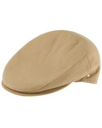 Borsalino - Vincenzo Linen Flat Cap - Lyst