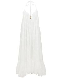 Zimmermann - Solstice Polka-Dot Midi Dress - Lyst